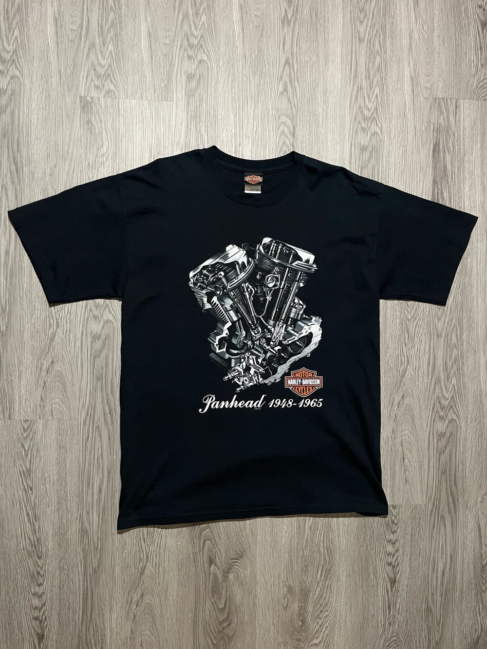 Vintage Harley-Davidson Panhead two sided graphic 2006 T-shirt men’s large 